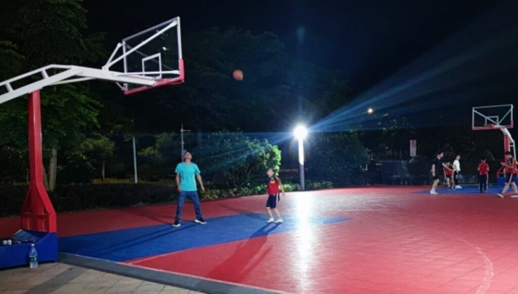 バスケットシーン